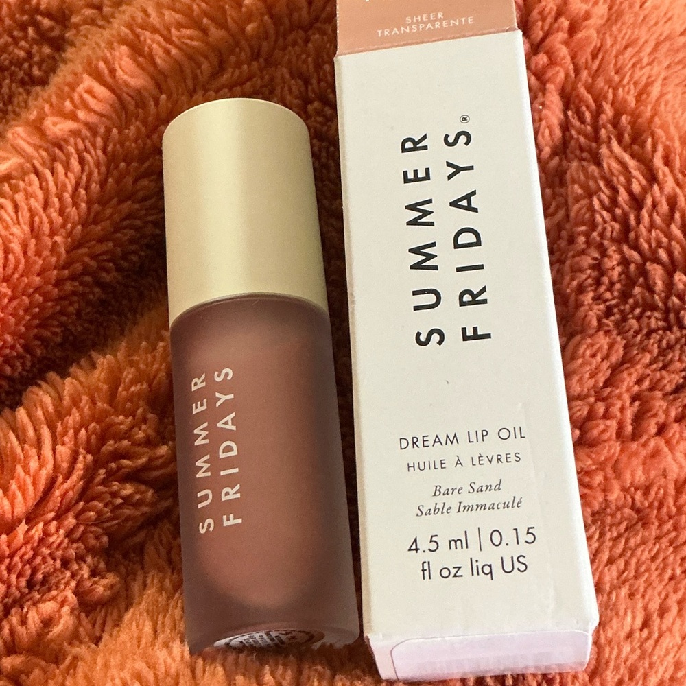 Summer Fridays Dream Lip Oil - Bare Sand Sheer Nude